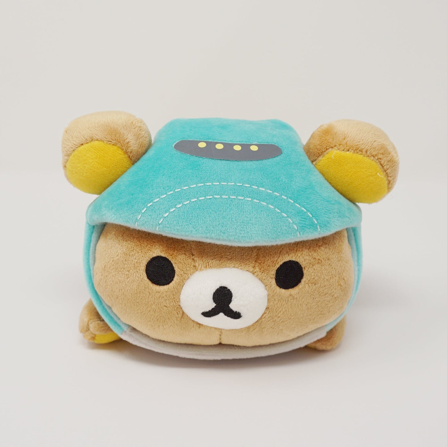 2015 Rilakkuma Blue Train Plush - Rilakkuma x Hayabusa Series E5